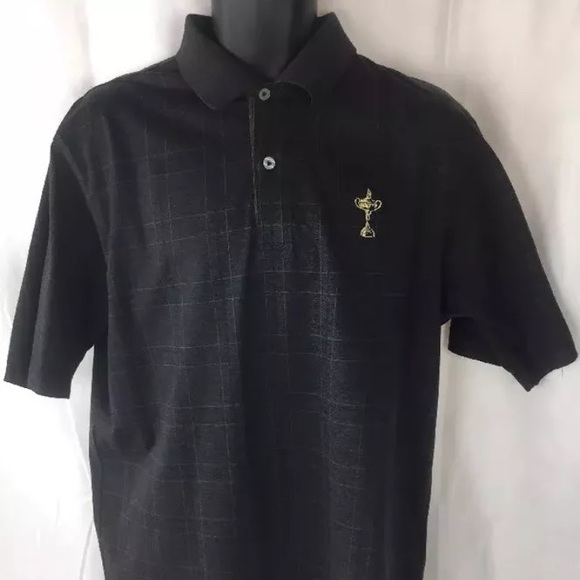 JOEY RODOLFO 1879  Ryder Cup POLO SIZE L Gray - Picture 1 of 7